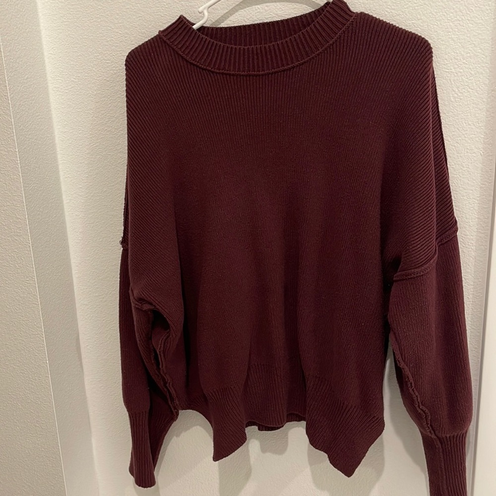 Forever 21 maroon sweater. Size Medium.